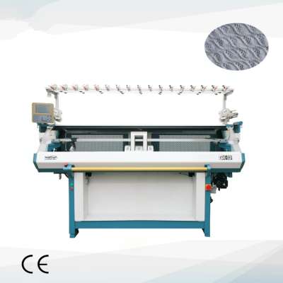 Computerized Automatic Flat Knitting Machine /Double Cam System with Comb system