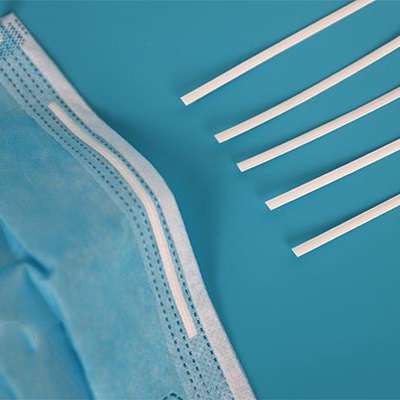 3MM PE material nose wire for the Nonwoven facemask